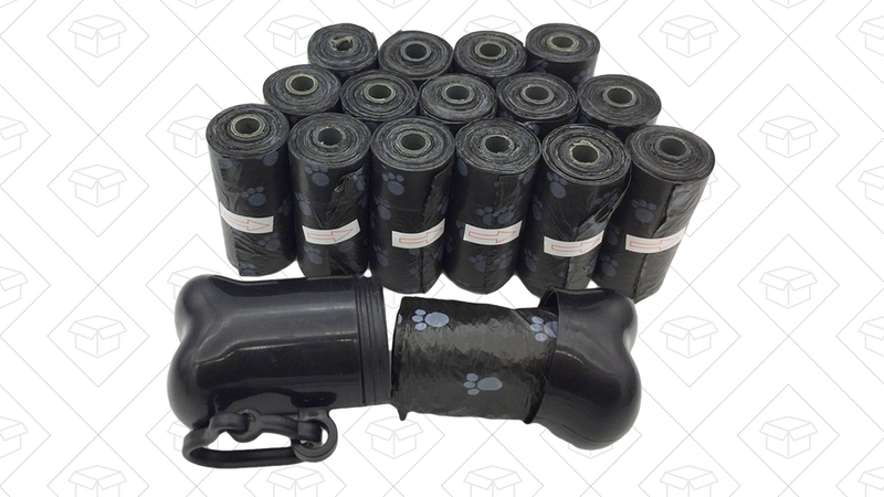 LighDen Dog Waste Bags with Dispenser, $9 for 240 bags